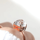 Huat Kueh Ring (White Topaz) - Love Estella
