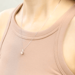 InfinityOne Classic Moissanite Necklace (Champagne) - Love Estella