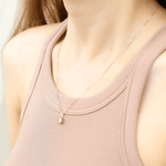 InfinityOne Classic Moissanite Necklace (Lilac) - Love Estella