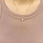 InfinityOne Classic Moissanite Necklace (Pink) - Love Estella