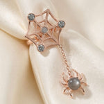 Itsy Bitsy Charm Ring (Sunstone & Moissanite) - Love Estella