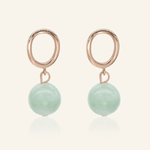 Jadeite Drop Earrings - Love Estella