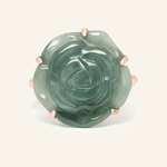 Jadeite Rose Ring - Love Estella