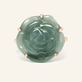 Jadeite Rose Ring - Love Estella