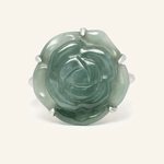 Jadeite Rose Ring - Love Estella