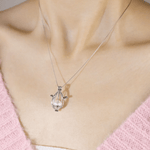 Keeper Necklace (Freshwater Pearl) - Love Estella