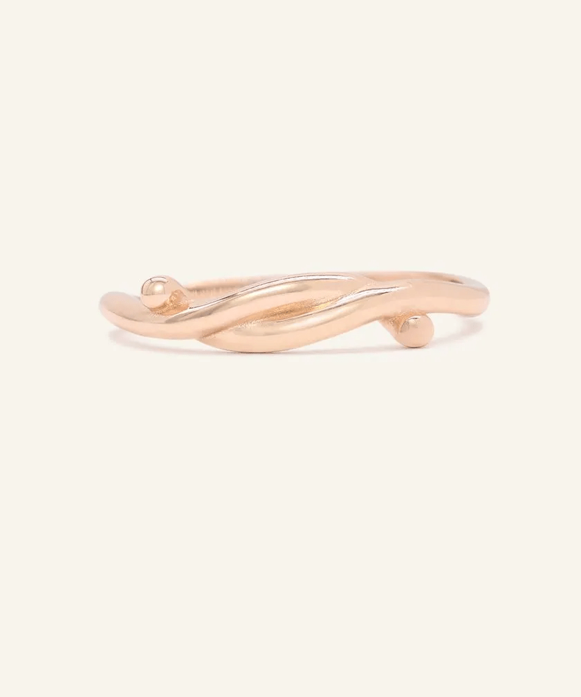 Knots End Ring - Love Estella