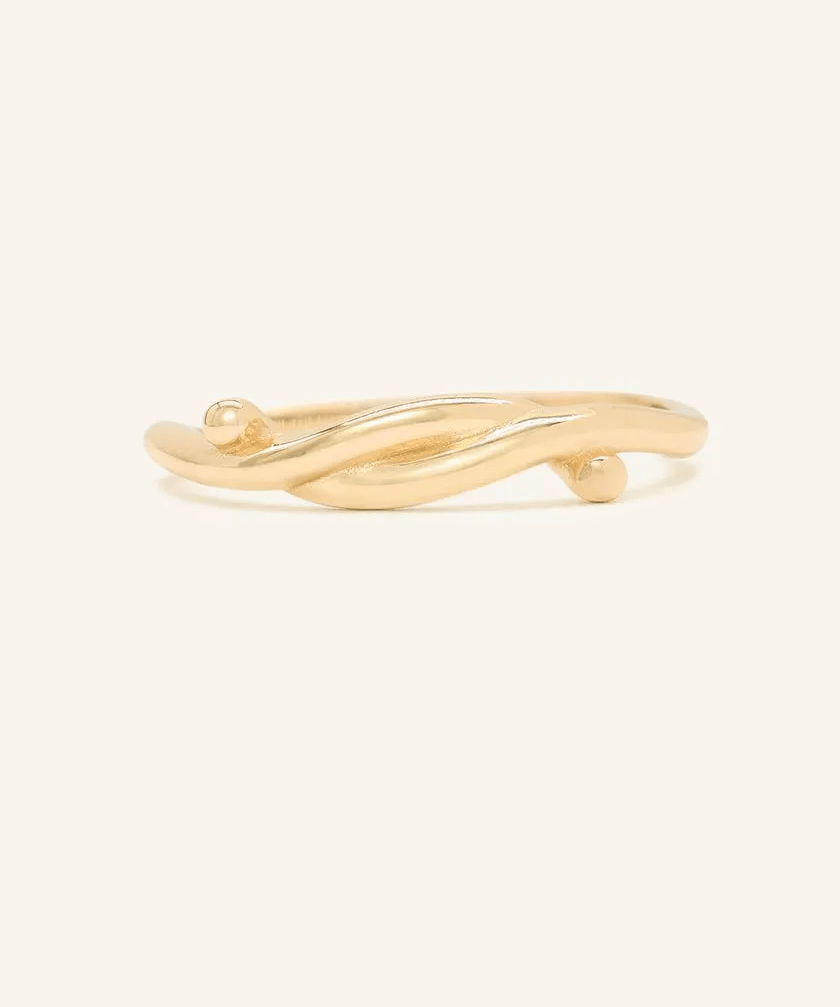 Knots End Ring - Love Estella