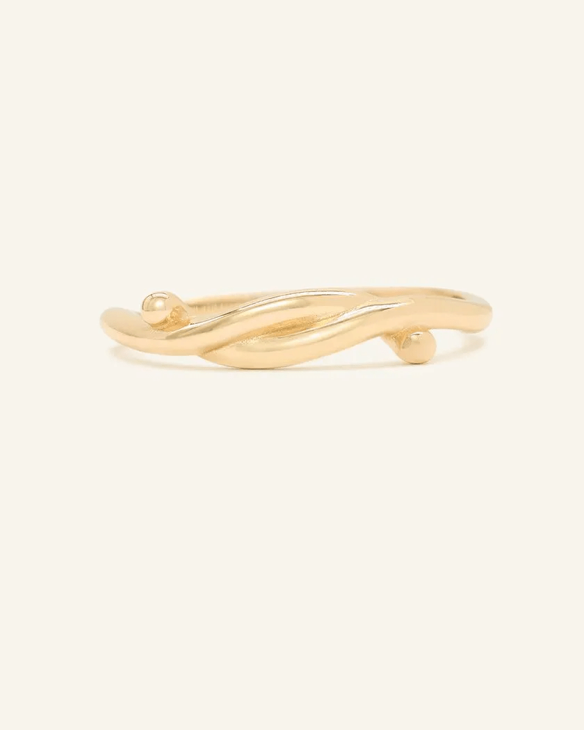 Knots End Ring - Love Estella