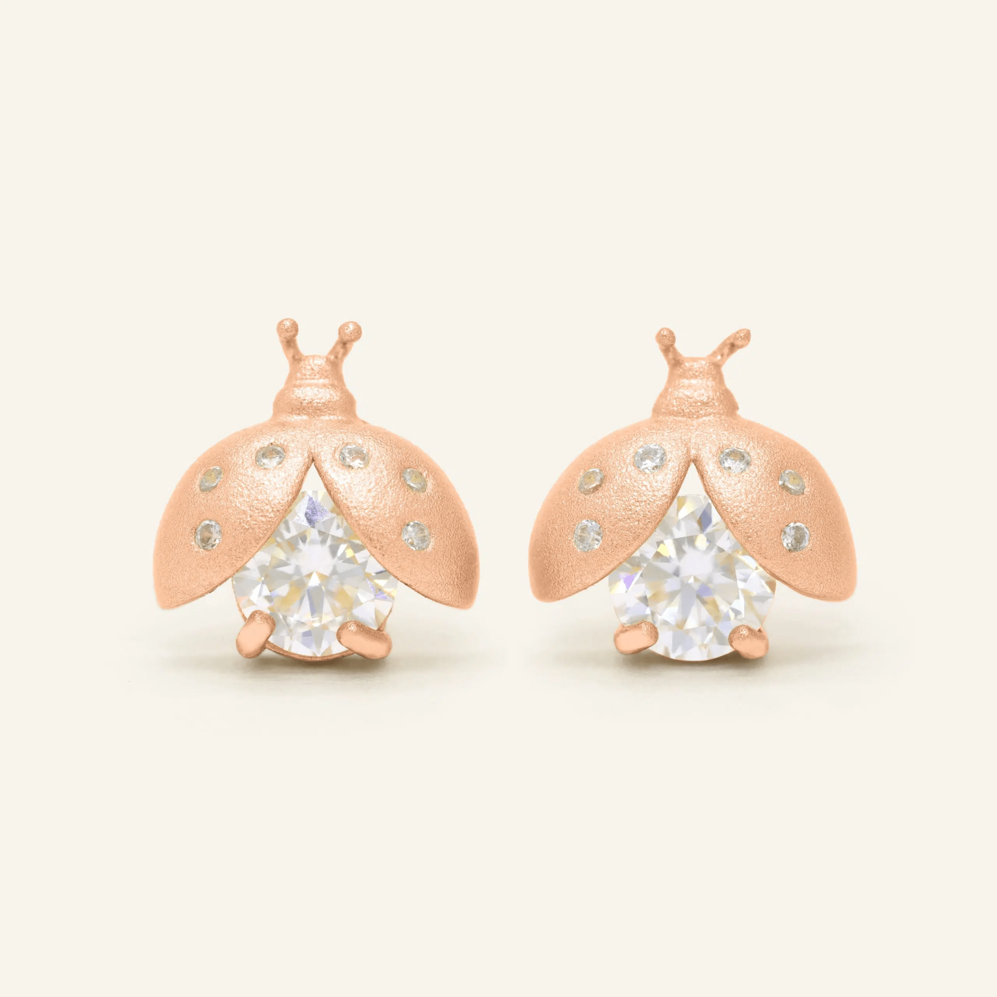 Ladybug Studs - Love Estella