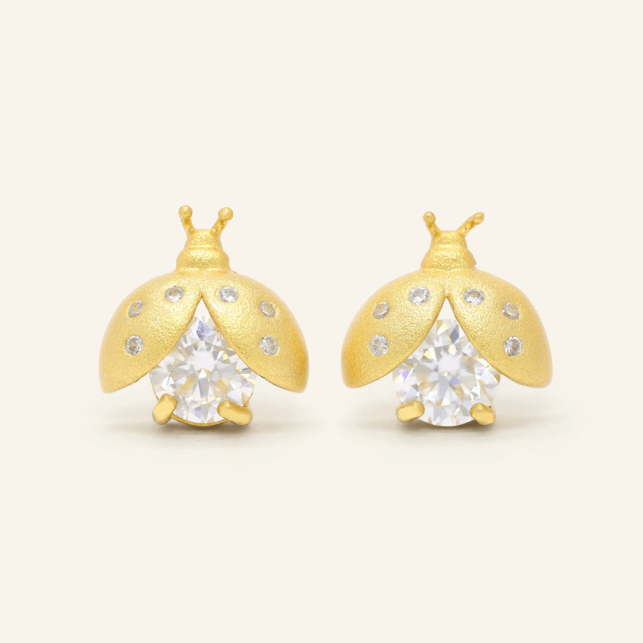 Ladybug Studs - Love Estella