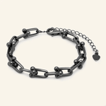 Lock Link Bracelet by Elate - Love Estella