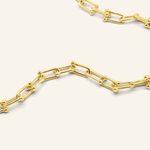 Lock Link Necklace by Elate - Love Estella