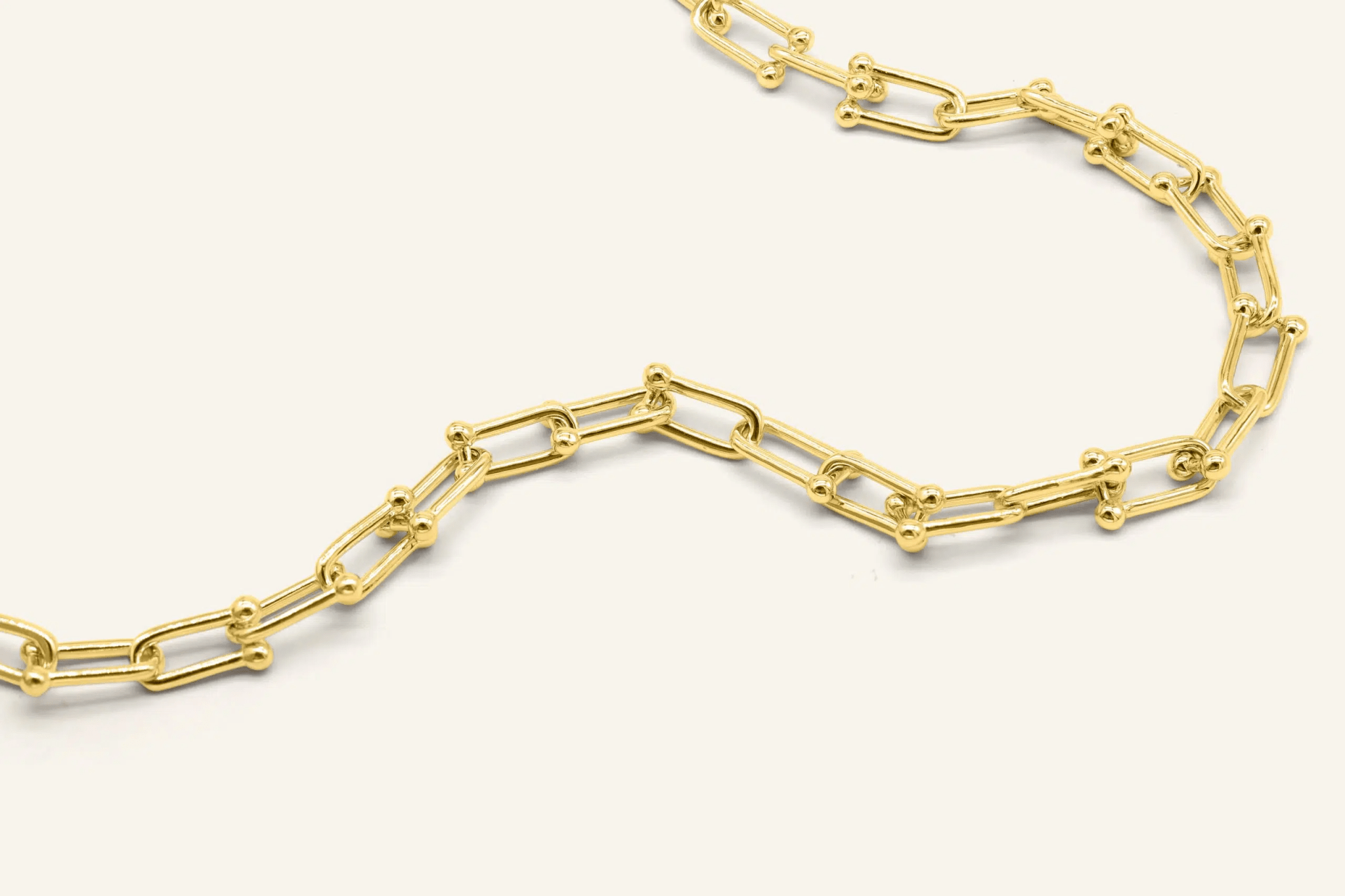 Lock Link Necklace by Elate - Love Estella