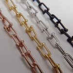 Lock Link Necklace by Elate - Love Estella