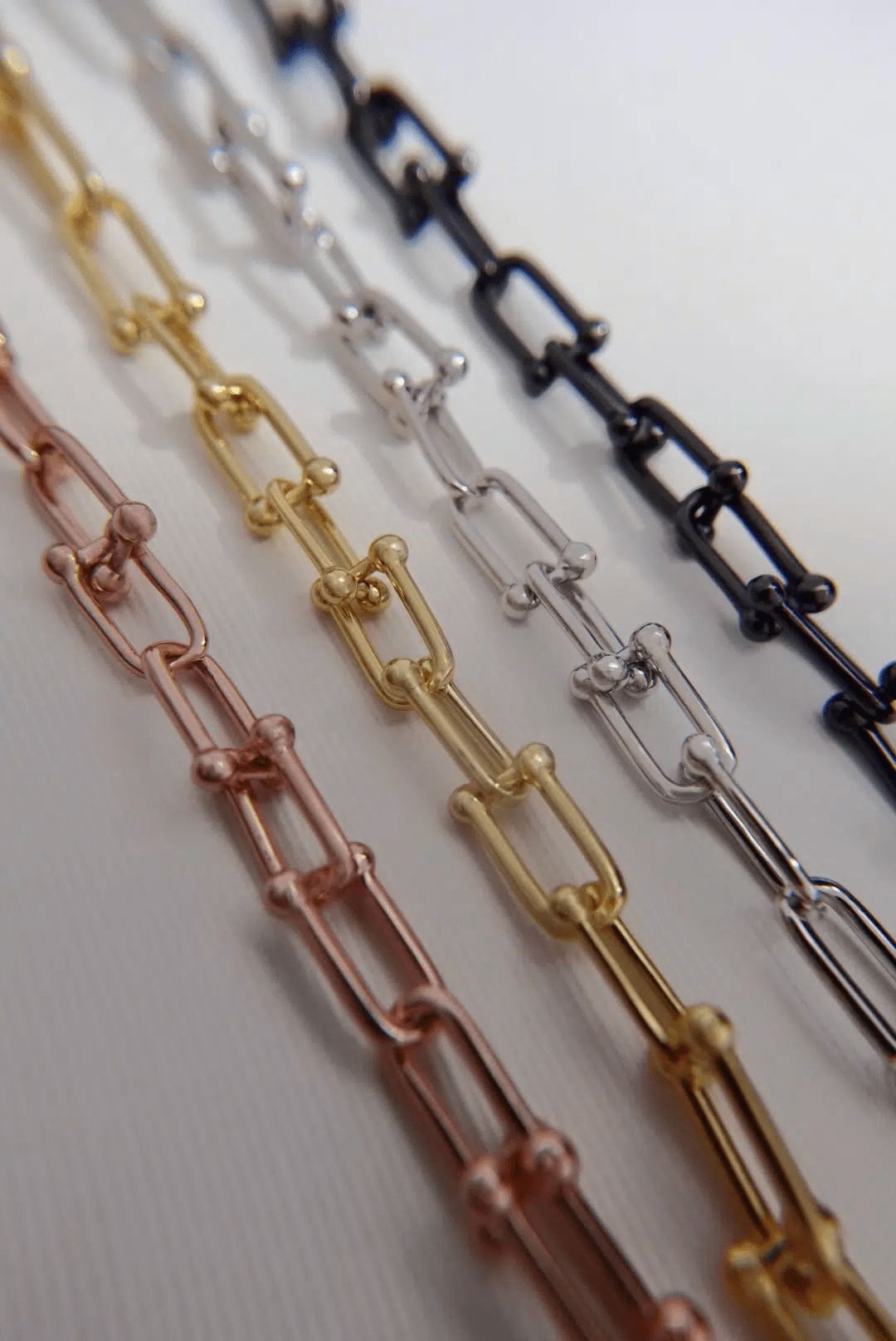 Lock Link Necklace by Elate - Love Estella