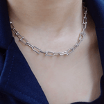 Lock Link Necklace by Elate - Love Estella