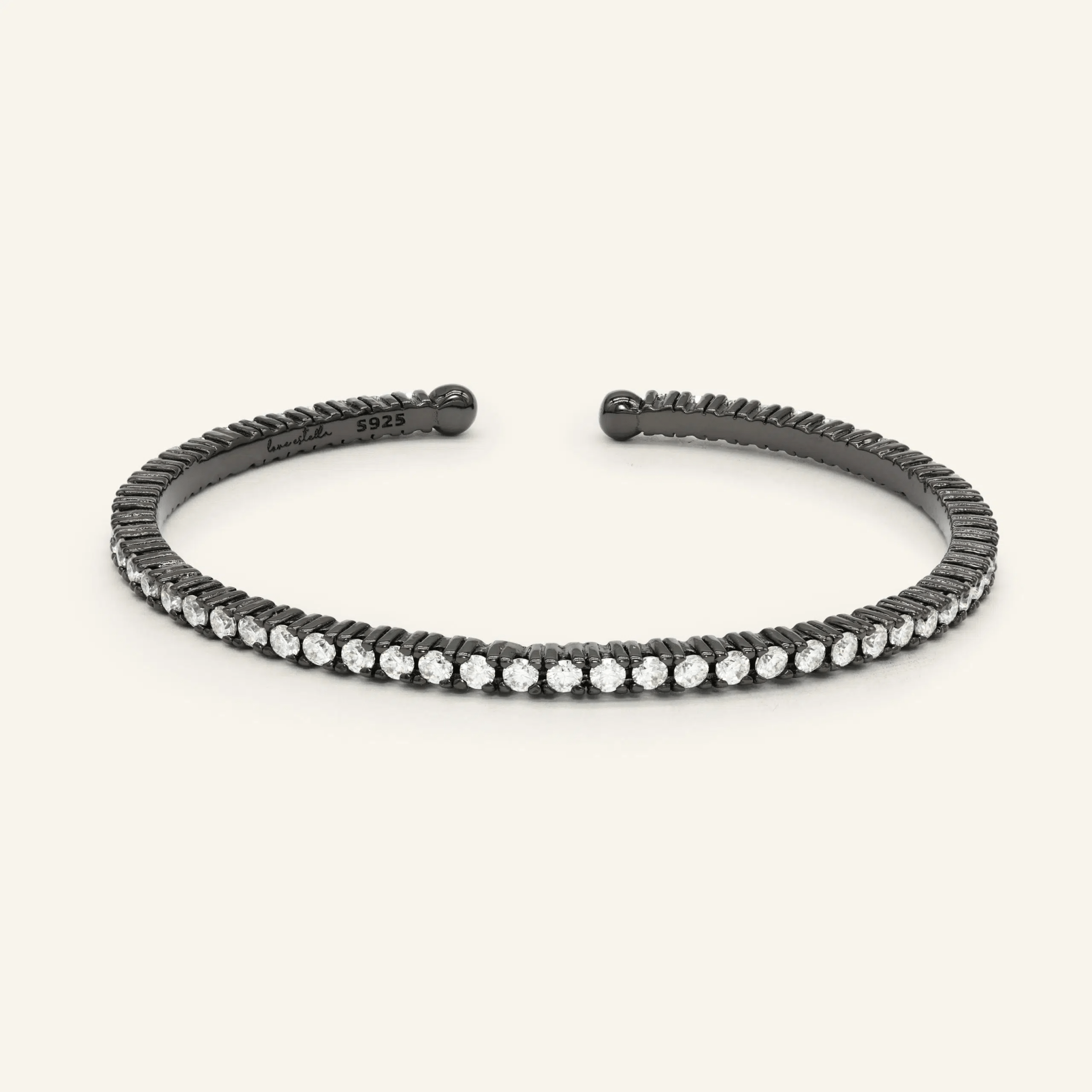 Lumina Moissanite Cuff by Elate - Love Estella