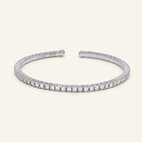 Lumina Moissanite Cuff by Elate - Love Estella