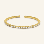 Lumina Moissanite Cuff by Elate - Love Estella