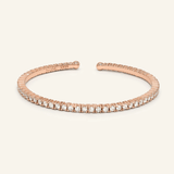 Lumina Moissanite Cuff by Elate - Love Estella