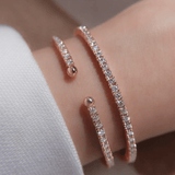 Lumina Moissanite Cuff by Elate - Love Estella