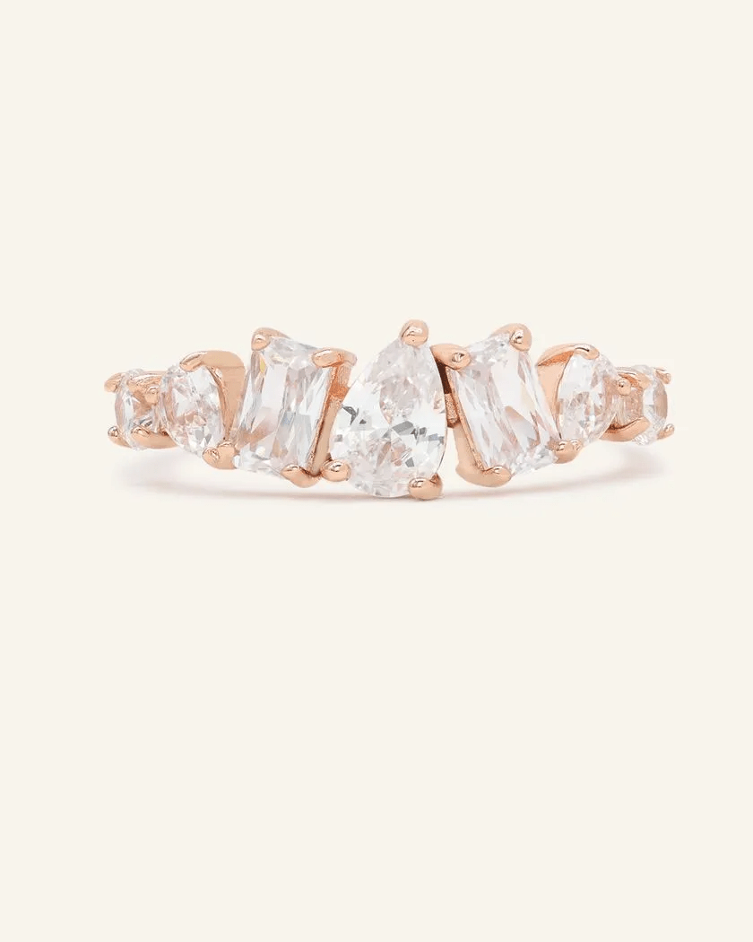 Luminous Wave Ring - Love Estella