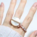 Luminous Wave Ring - Love Estella