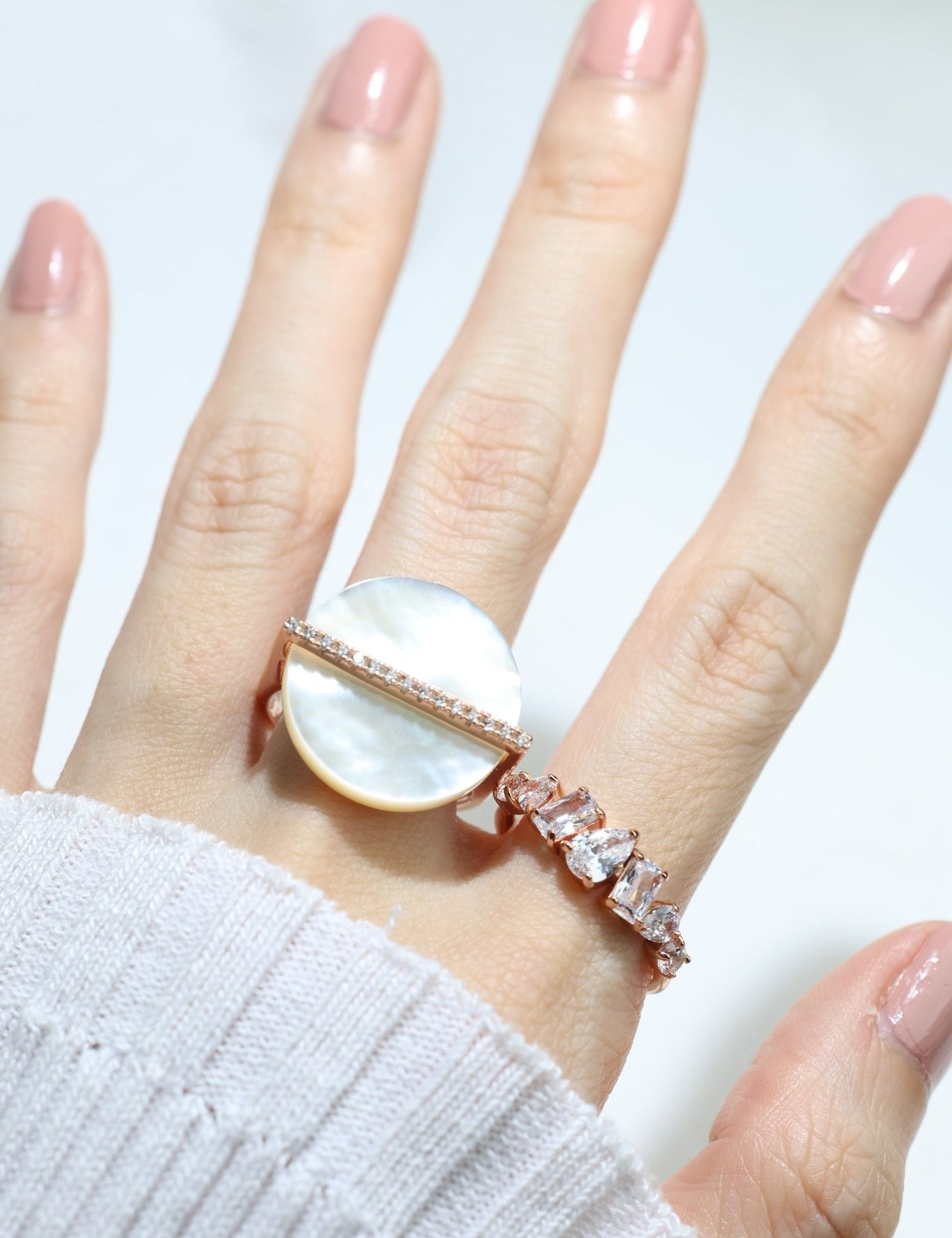 Luminous Wave Ring - Love Estella