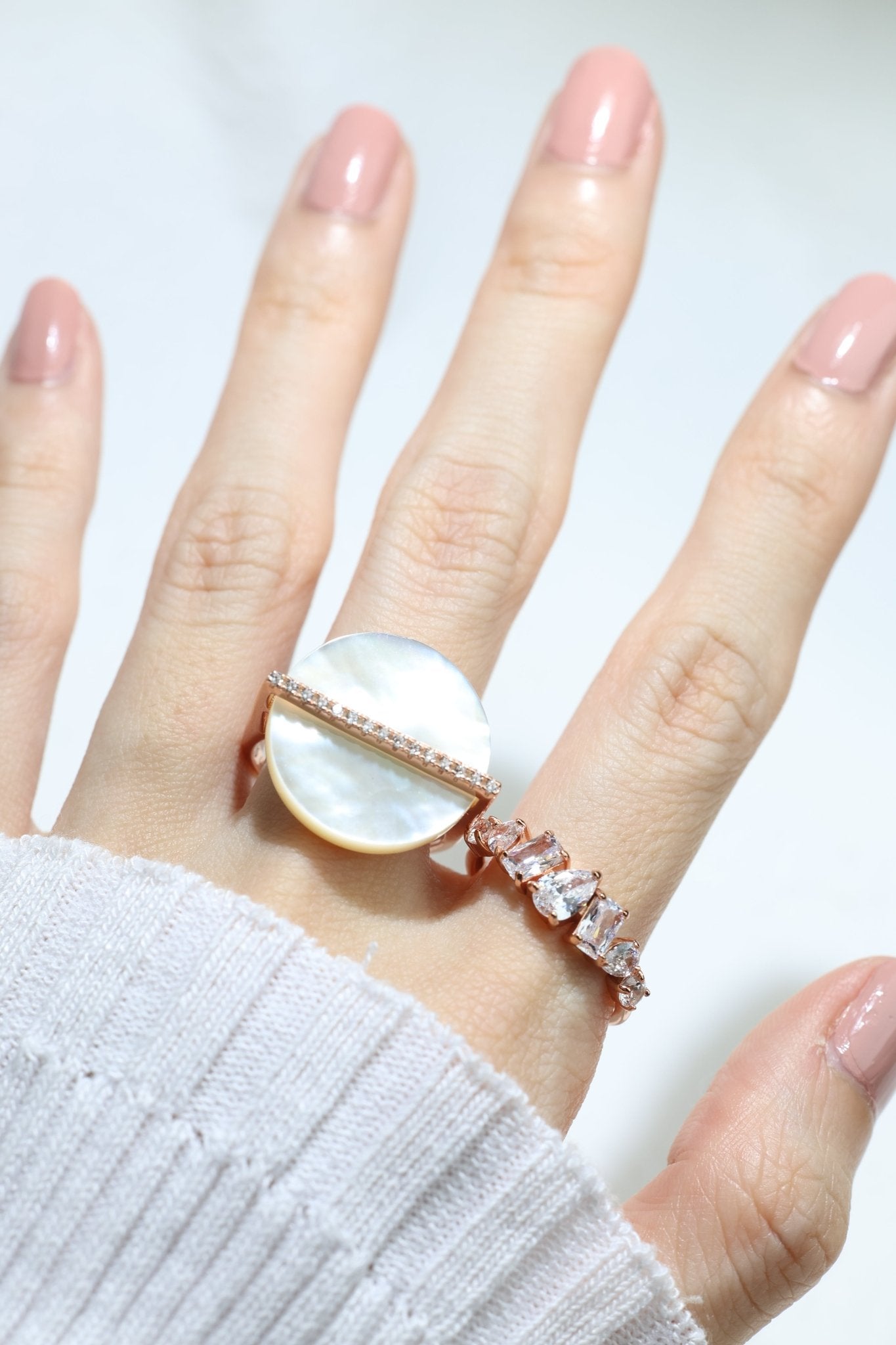 Luminous Wave Ring - Love Estella