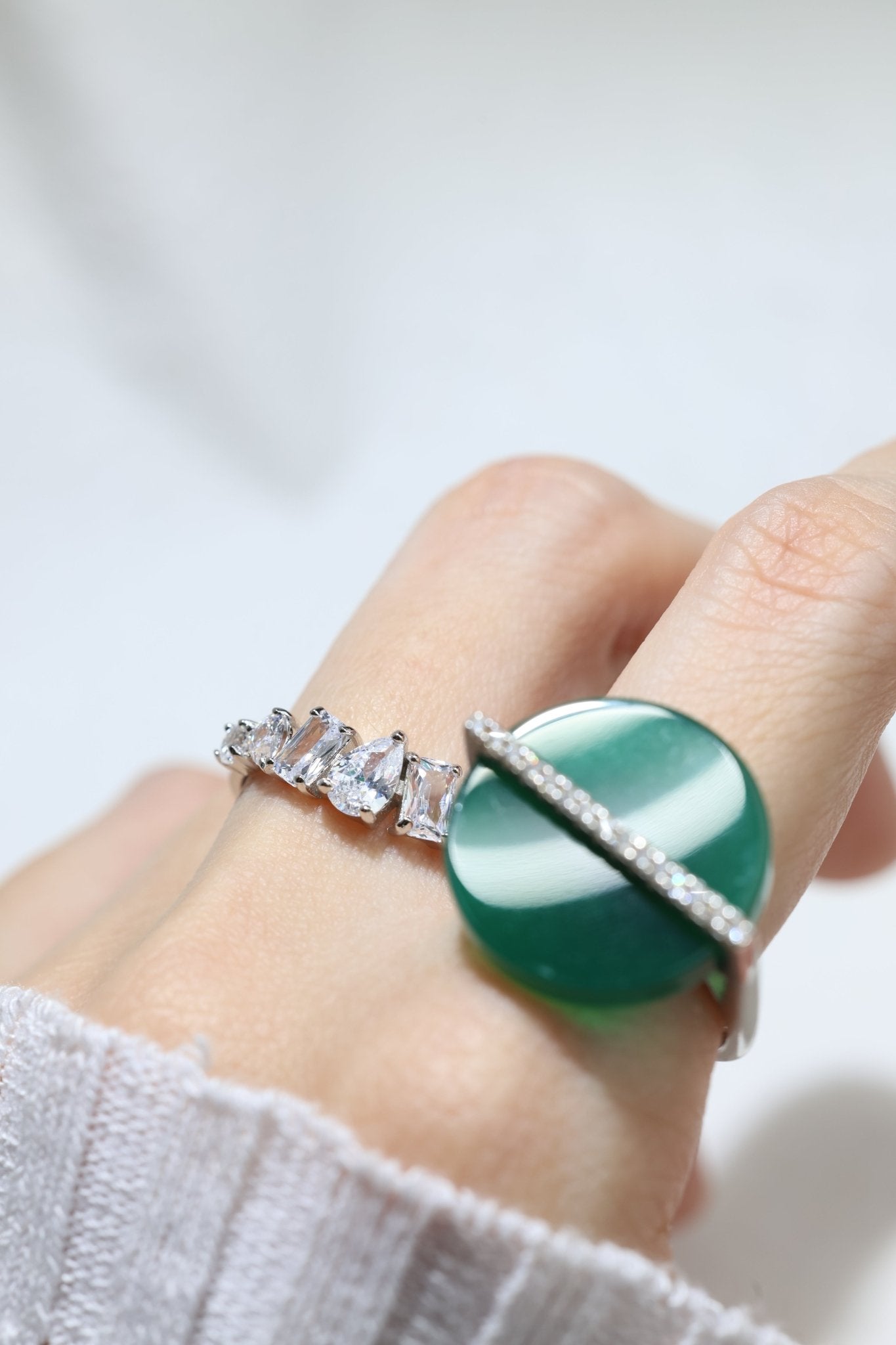 Luminous Wave Ring - Love Estella