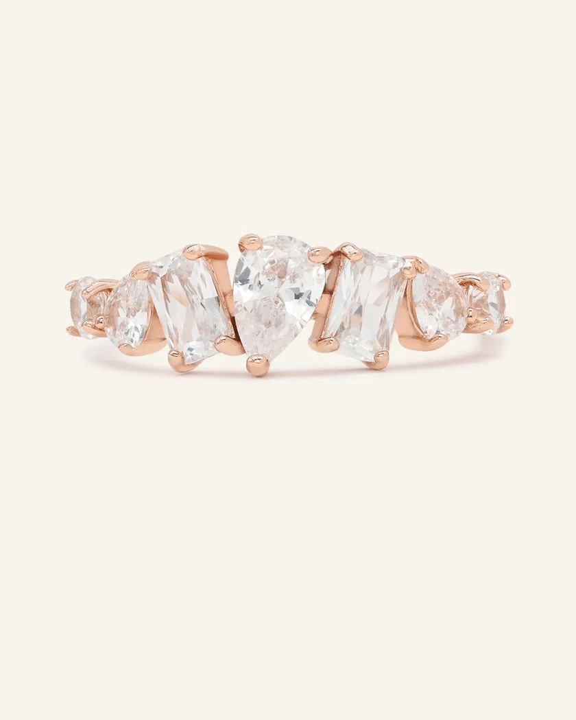 Luminous Wave Ring - Love Estella