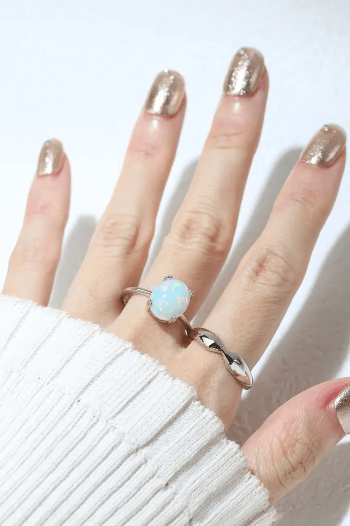 Luna Opal Ring - Love Estella