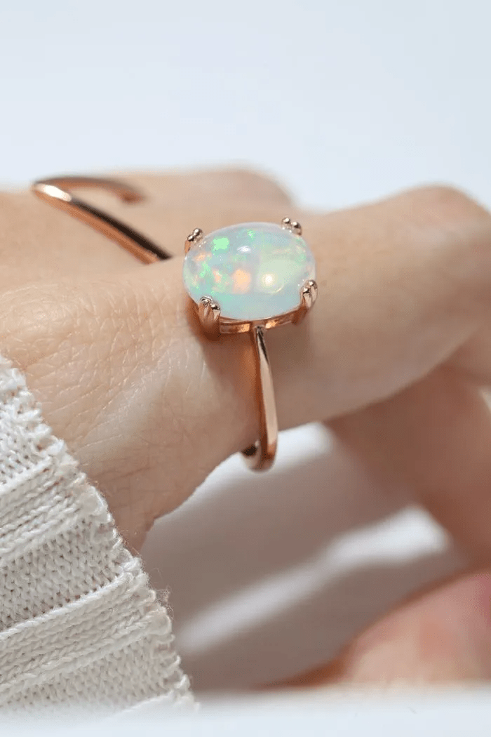 Luna Opal Ring - Love Estella