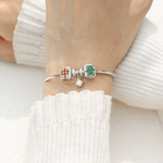 Mahjong Cuff (White Jade) - Love Estella