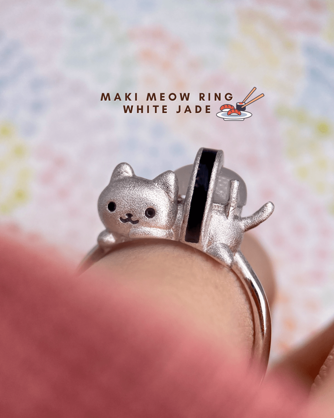 Maki Meow Sushi Ring - Love Estella