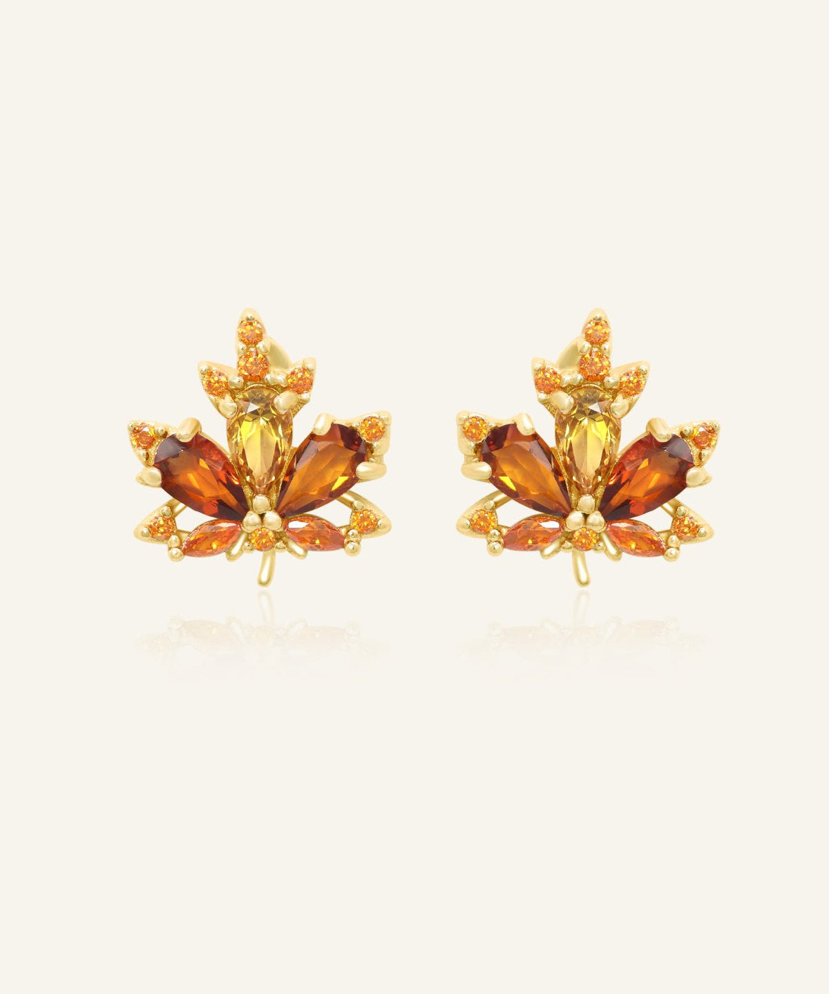 Maple Studs (Amber) - Love Estella