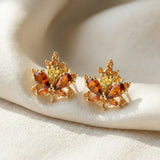 Maple Studs (Amber) - Love Estella