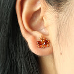Maple Studs (Amber) - Love Estella