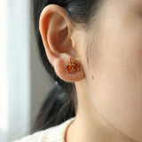 Maple Studs (Amber)