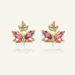 Maple Studs (Rosé Leaf) - Love Estella