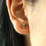 Maple Studs (Rosé Leaf) - Love Estella