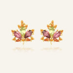 Maple Studs (Rosé Leaf) - Love Estella