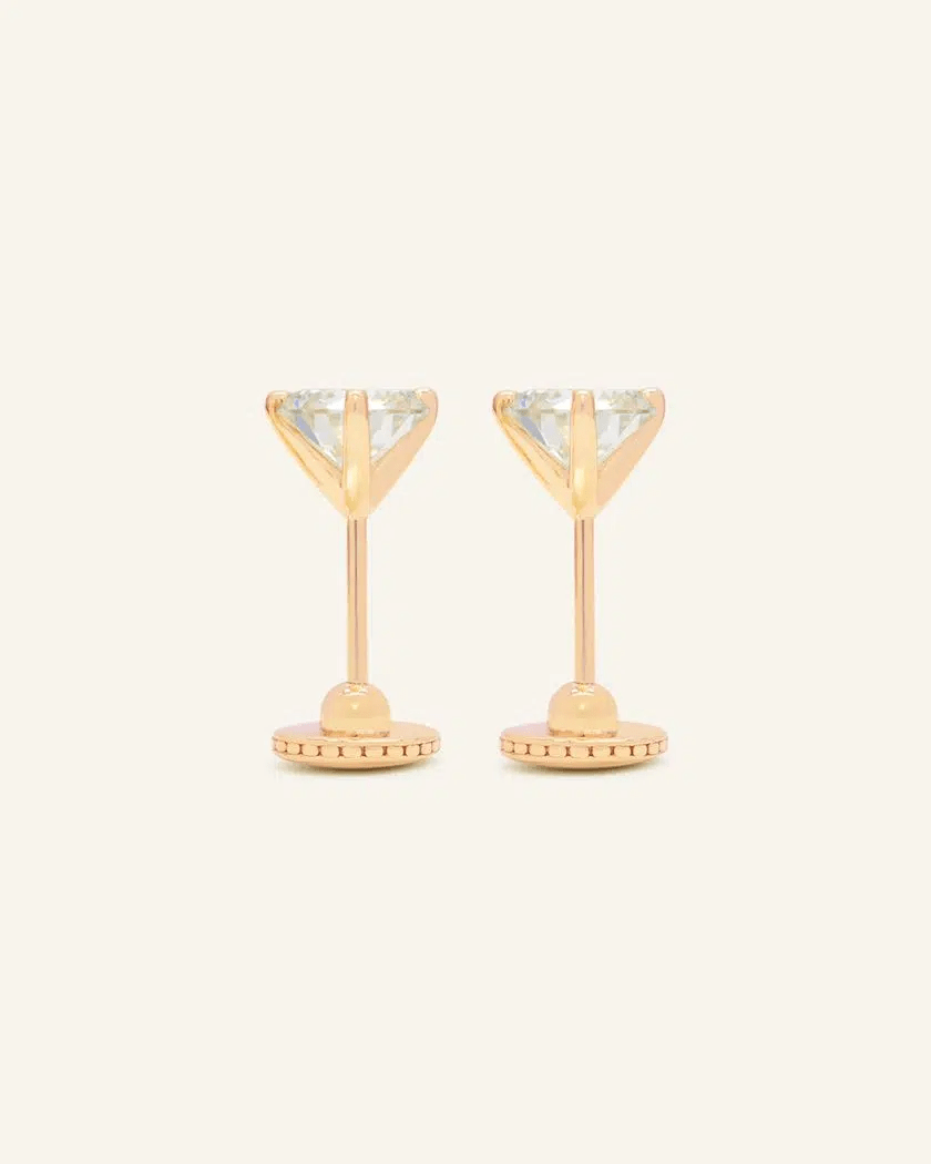 Martini Screwback Studs by Elate - Love Estella