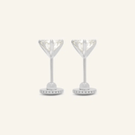 Martini Screwback Studs by Elate - Love Estella