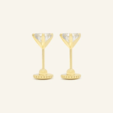Martini Screwback Studs by Elate - Love Estella