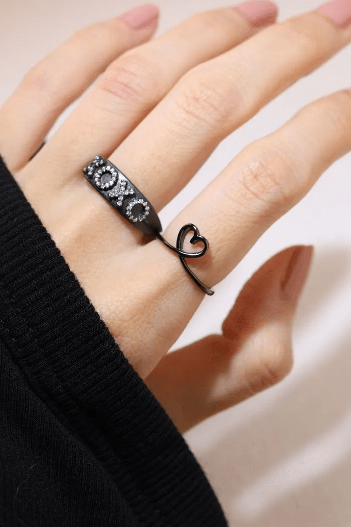 Midi Heart Ring - Love Estella