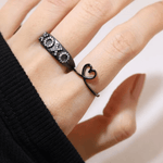 Midi Heart Ring - Love Estella