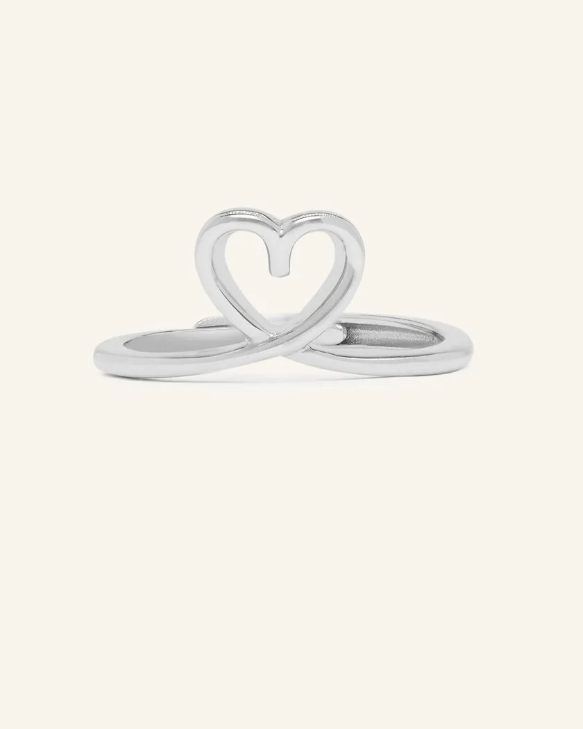 Midi Heart Ring - Love Estella