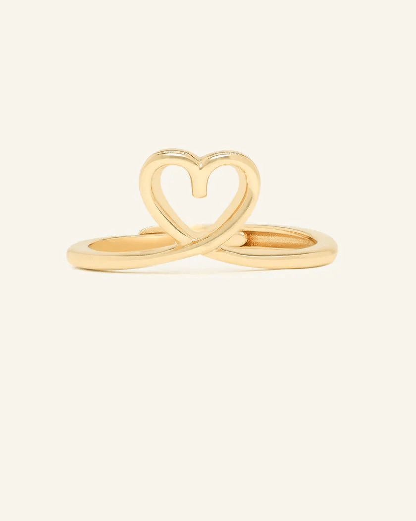 Midi Heart Ring - Love Estella